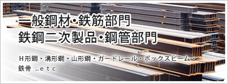 一般鋼材・鉄筋部門 鉄鋼二次製品・鋼管部門